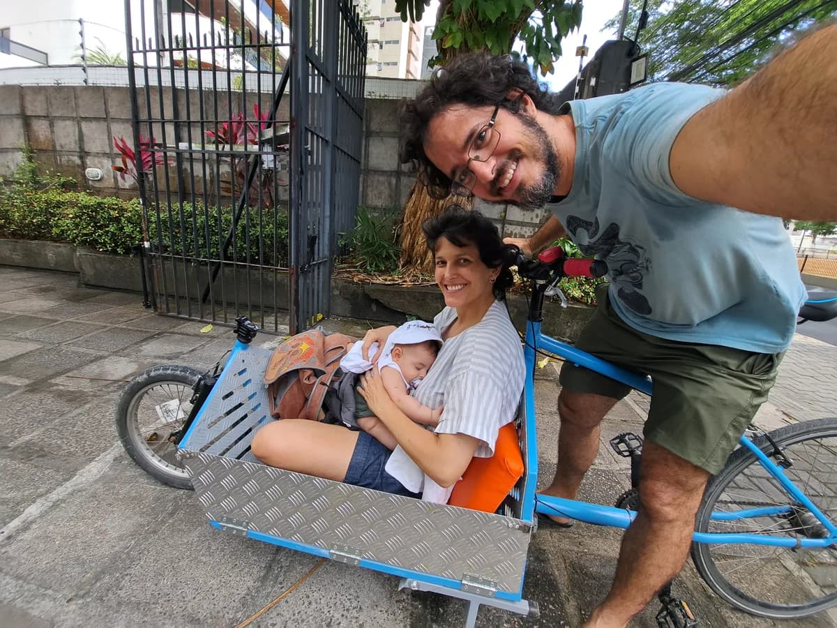 Daniel no transporte coletivo